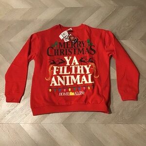 Home Alone Light Up Christmas Holiday Sweatshirt